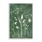 Stupell Industries Wildflowers on Rustic Green Framed Giclee Wall Art Design by Lydia Orange